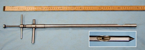 K-R Instrument with Close-up of Tip.