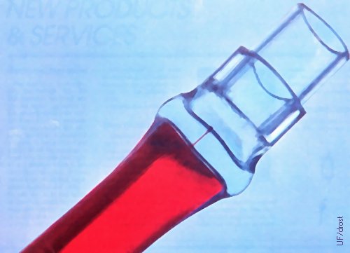 Close-up of Dye Capsule.